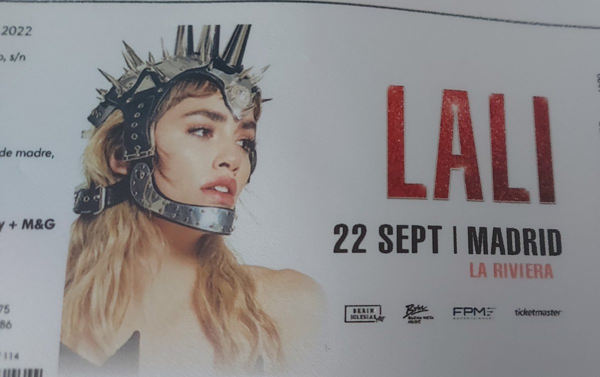 JessiPablochi's tweet photo. Hola Lalitas Lalitos  si vays al show de Lali en Madrid y quieres que una pulsera de recuerdo sea tuya ponte en contacto conmigo vía WhatsApp Twitter Facebook Instagram o Tiktok ya la han reservado 84 Lalitas RESERVALA no te quedes sin ella nos vemos en el #DisciplinaTourMadrid https://t.co/PaVO2ZoidB