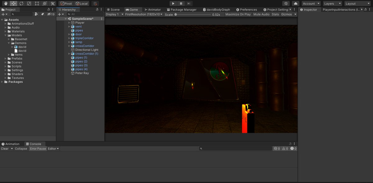 zulw_sluzb's tweet photo. Ngl im proud of how does it look at this point. #ProjectSchool #unity3d #gamedev #horror https://t.co/wnIFbZJ8ML