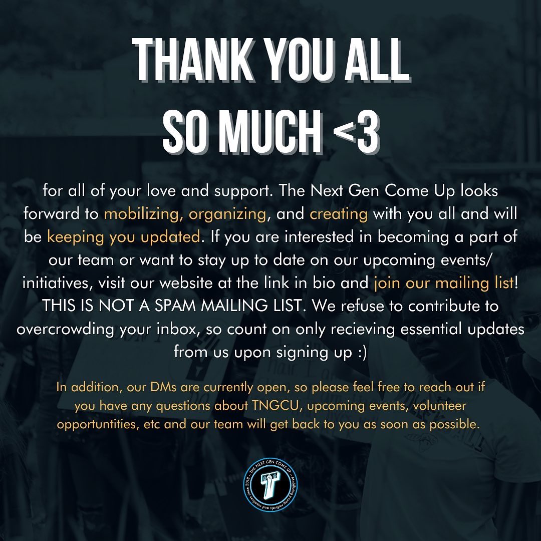 thenextgencu's tweet photo. Greetings Family! The Next Gen Come Up is recovering from a communications breach and is renovating its digital spaces🤍 We’re excited to get back into the swing of engaging with you all and encourage you to subscribe to our mailing list: https://t.co/gUSpbxh2Ib https://t.co/19ZdHoqzHW