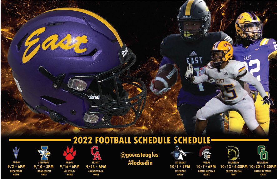 EastFootball585's tweet photo. Let’s get it!!! #lockedin https://t.co/GEEwOh9kw3