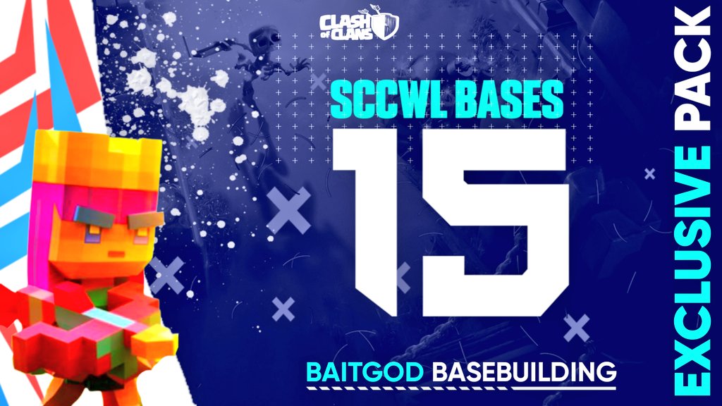 💎 | Sccwl base pack booking started.

🔥 | As always , all the bases can be use on any top notch competitive format.

🐣 | Limited slots available. Book your slots now! 

🚀 | 15 x Exclusive sccwl baseS ( 45$ USD )

discord.gg/b39DPHnsZ9