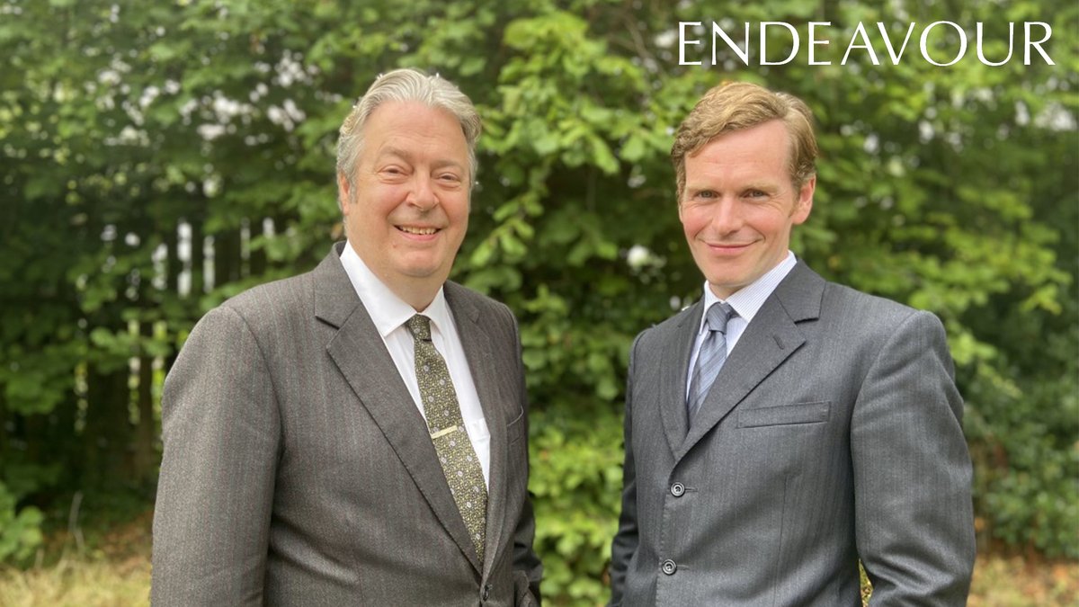 EndeavourTV's tweet photo. And that's a wrap! 🎬
All good things must come to an end. #Endeavour had its last filming day today, and after 10 amazing years there are still smiles on set!
Thank you to our fantastic Endeavour family. Together we've made memories that will last a lifetime ❤️ https://t.co/GbxhJ9uI7s