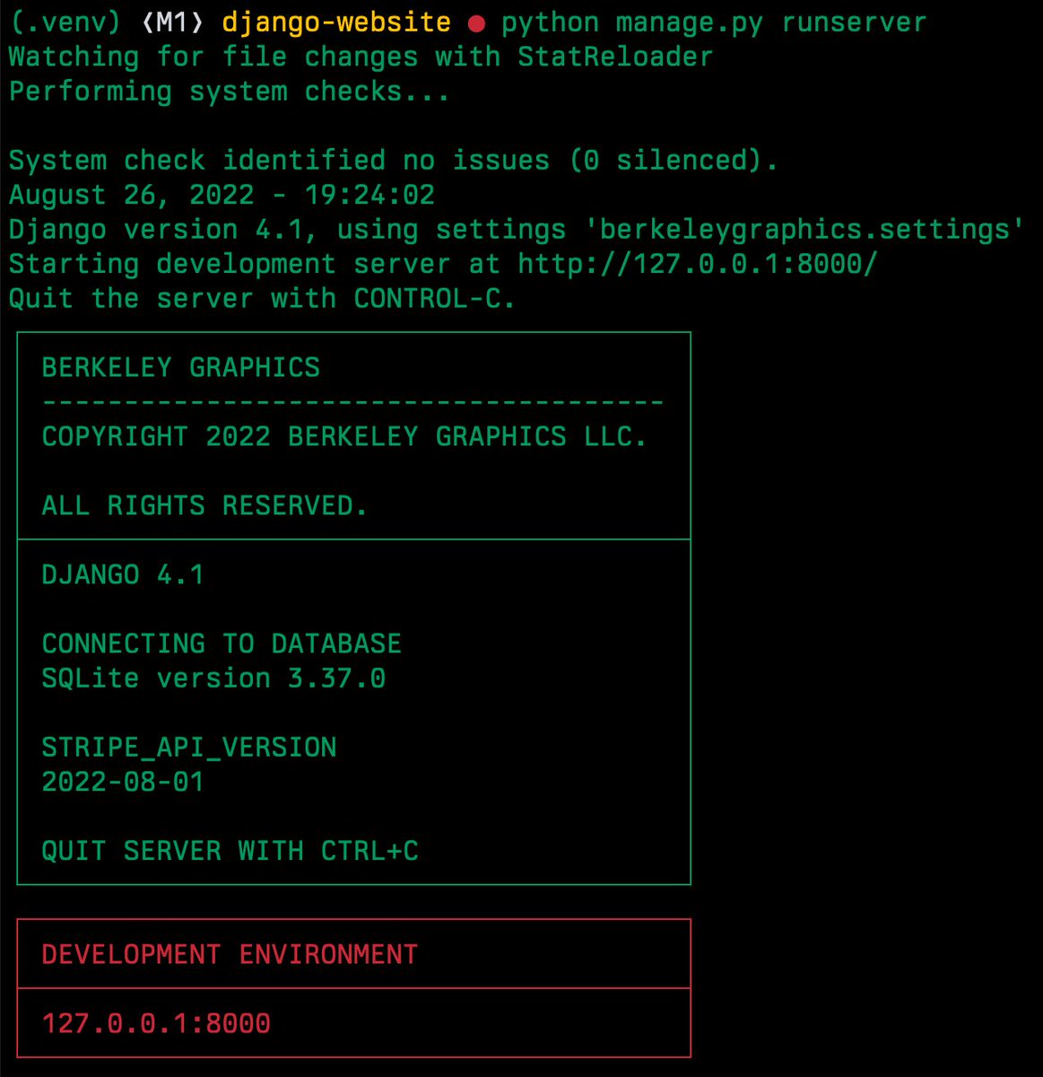 usgraphics's tweet photo. We're moving to Django 4.1 + SQLite + HTMX. #Django #sqlite #htmx #berkeleymono @htmx_org @builtwithdjango https://t.co/m4MHaFFpRY