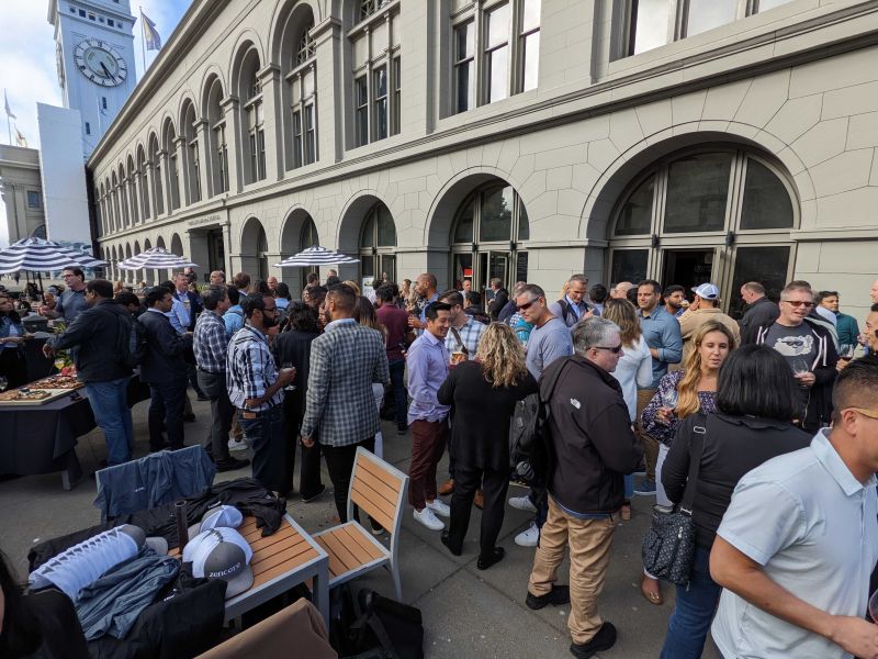 ZencoreGroup's tweet image. What a great time catching up with old friends and making some great new contacts. Thank you to the entire @googlecloud SF Enterprise sales and customer engineering teams for coming out last night. We set a new attendance record for a @ZencoreGroup happy hour :-) #zencore