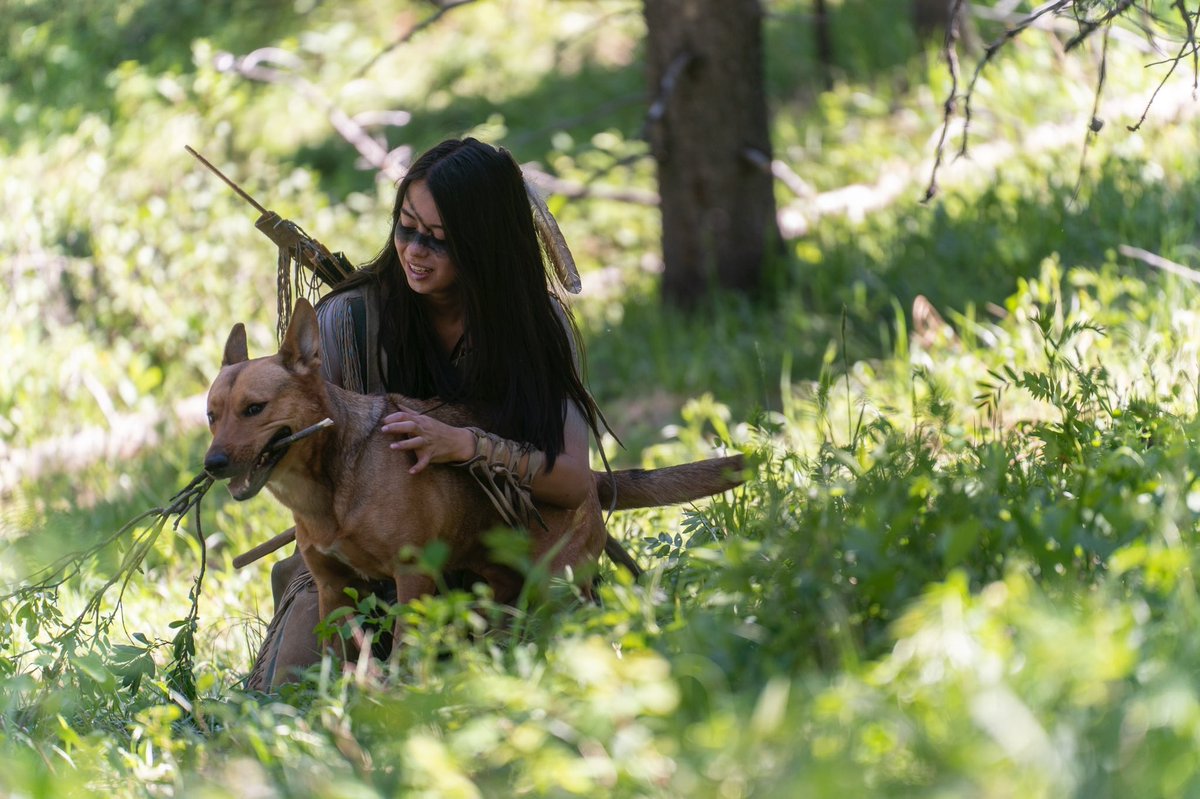 hulu's tweet image. Sarii appreciation post for #InternationalDogDay. #PreyMovie is now streaming.