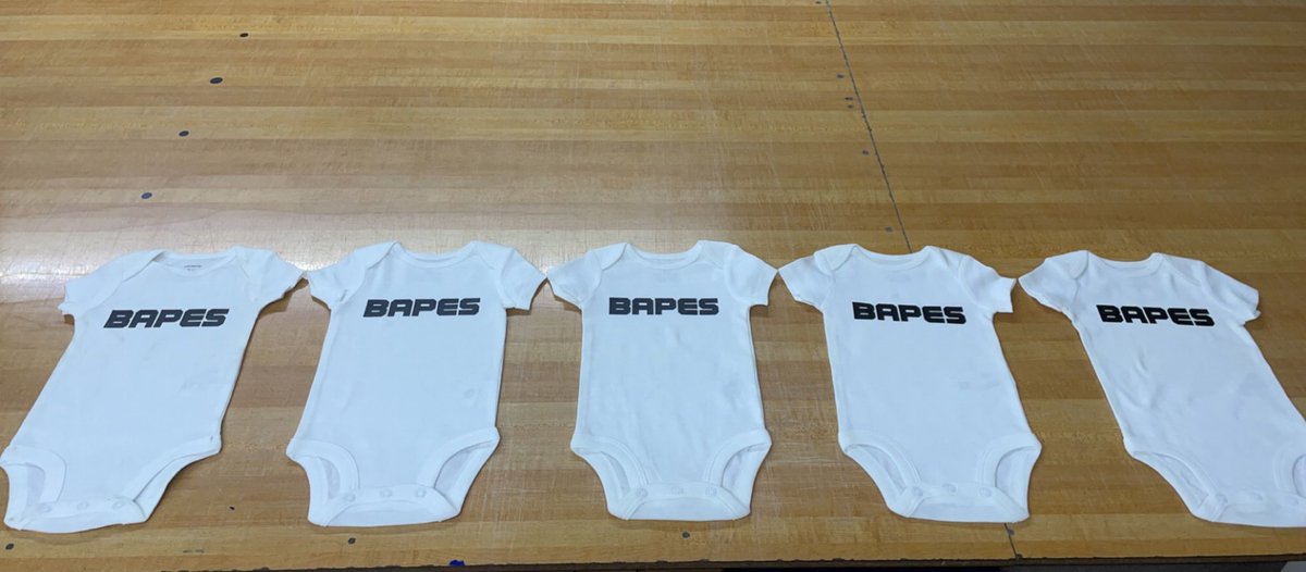 Heemy_NFT's tweet image. BAPIES COOKING COACH!! 

Our babies are going to be DRIPPIN in these #Bapesclan onsies! 💧🔥

Get yours now!