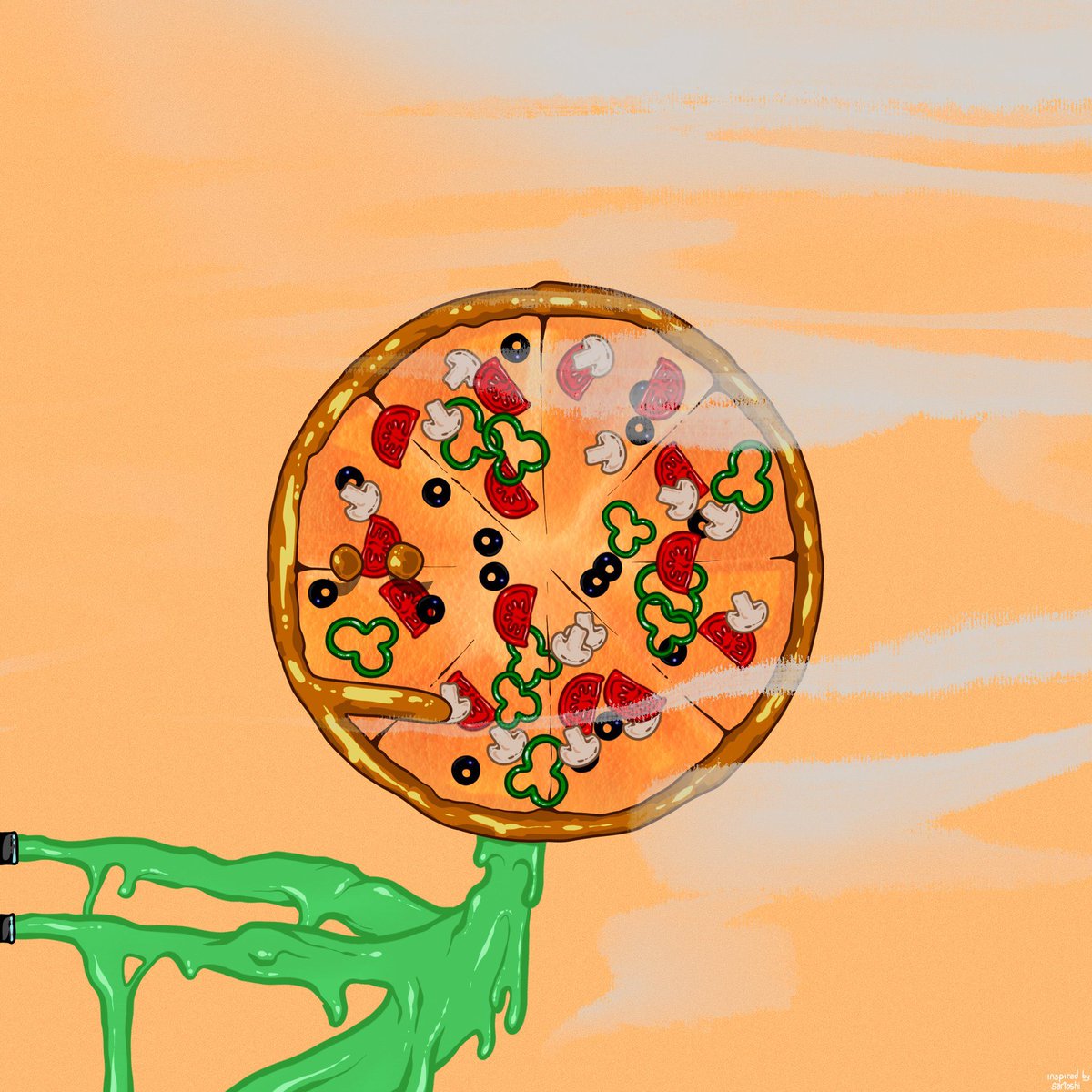 Yo #mfers check this out: Received my <a href="/mferbots/">mferbots</a> companion finally 😍
I love making Neapolitan Pizza from scratch so this was a no brainer! Many thanks to <a href="/JerichoTime/">Jericho Jhay</a>