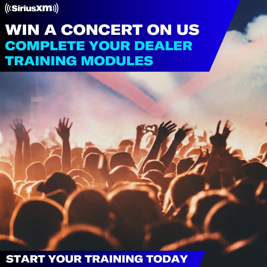 SXM_Auto's tweet photo. 🚨 #GIVAWAY! 🚨 You have 5 more days left to WIN a concert on us! 🎶 We’re giving away $500 of concert cash to any Live Nation show across Canada to five lucky dealers this summer. https://t.co/J7hK7pyuRD