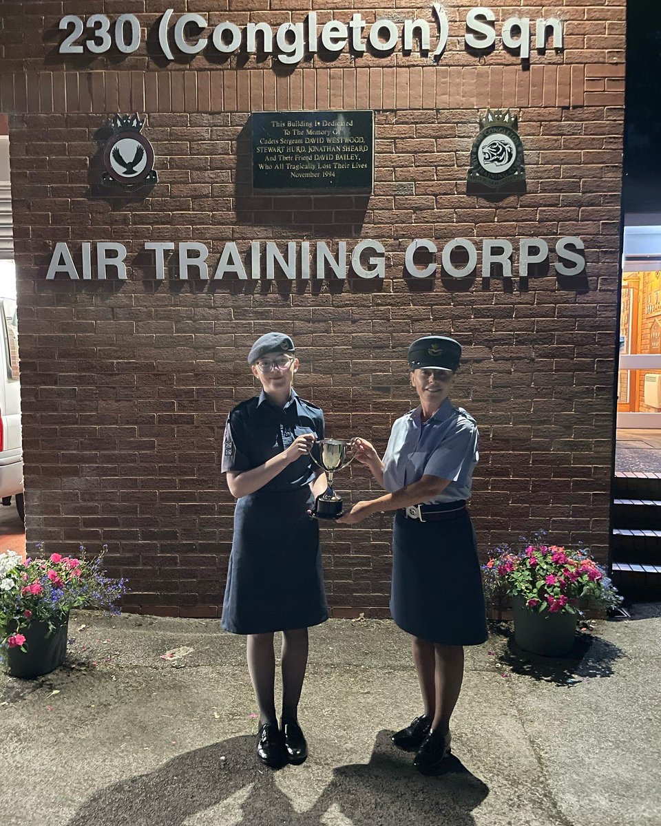 Cadet of the month! 

Last week saw one of our cadet NCO’s claim the trophy for this months Cadet of the month! 

Lots of certificates also handed out for outstanding achievements! Well done all