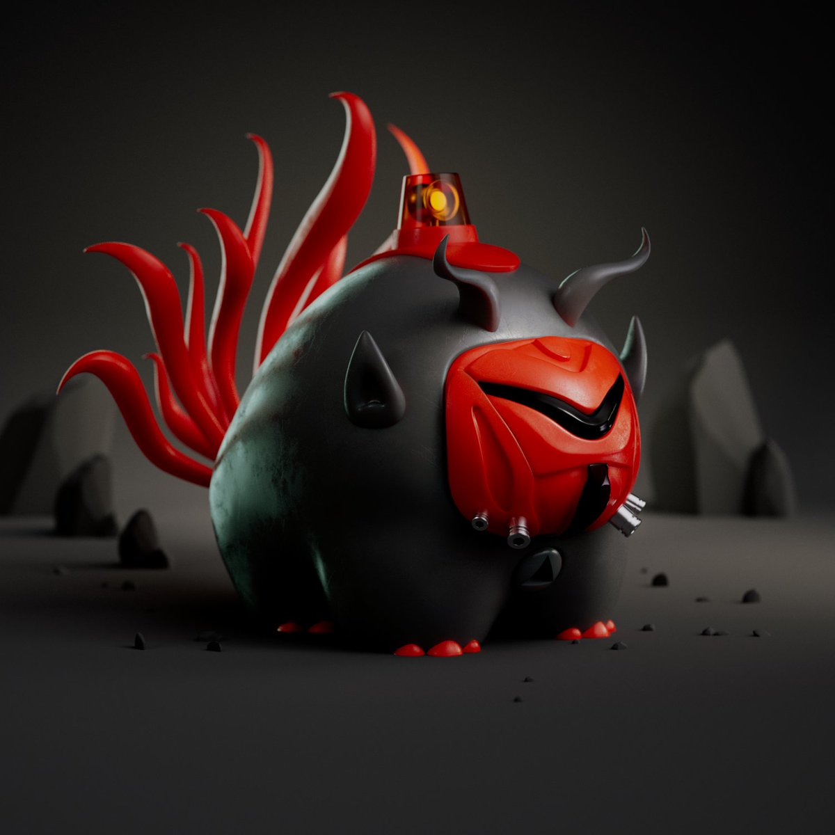 FunPlastics's tweet photo. Today I want to present you my personal favorite #funplastic in my bag!
It's Talornos!
The @FunPlastics #CNFTCollection comes in many variants
But I @CryptoOneil , affectionate the red and black variant the most!
What is yours?
#CNFTProject #CNFTCommunity #CNFT https://t.co/SCST0CbMdr