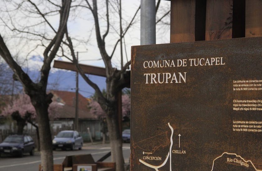 minvubiobio's tweet photo. Hoy inauguramos el mejoramiento de la Plaza de Trupán, en la comuna de #tucapel. Nuevo mobiliario urbano con identidad, construcción de una pileta y esculturas, sombreaderos, juegos infantiles inclusivos, juegos musicales, máquinas de ejercicio y más, son parte del proyecto. https://t.co/3ScgcwWA5P