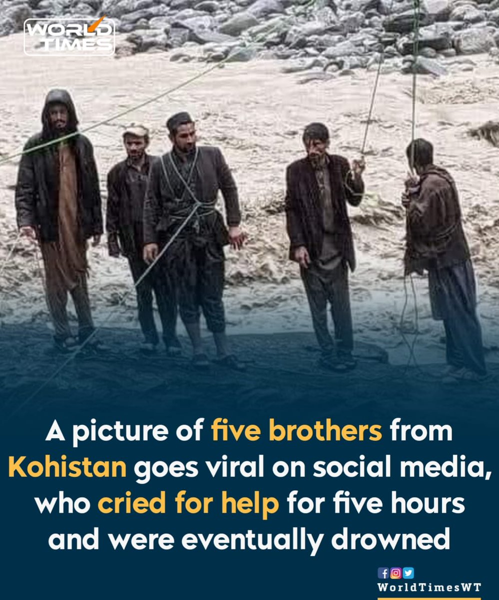 Its heart breaking... Please help each other and be safe.

#FloodsInPakistan #KalaBaghDam
