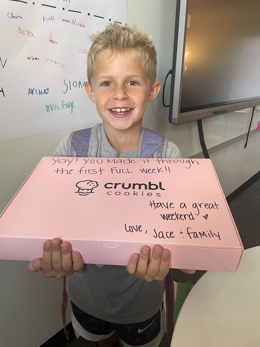 Ms. Gage (@msgagedce) on Twitter photo Thanks so much <a href="/mecca_carri/">Carri Mecca</a> for the cookies!! Such a great way to end a great first week!! @DCEtrailblazers Thanks so much <a href="/mecca_carri/">Carri Mecca</a> for the cookies!! Such a great way to end a great first week!! @DCEtrailblazers