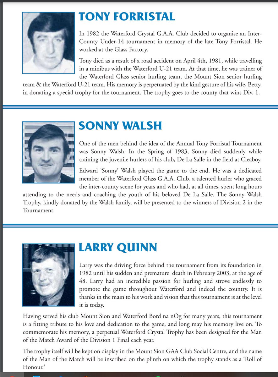 Great men that will be sadly missed but their spirit lives on.