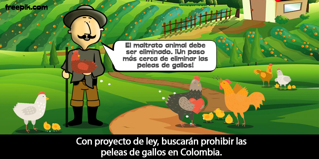 Queremos un país lleno de respeto, amor y derechos, por eso debemos eliminar prácticas tan crueles como estas. ¡No al maltrato animal!