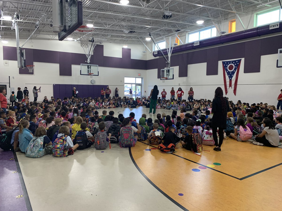 First building-wide Spark Meeting of the year!