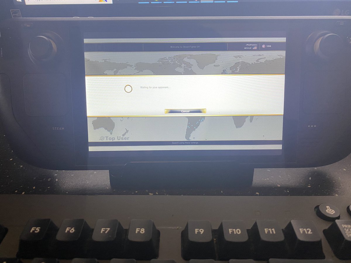 K099Dash's tweet photo. @718Villain @TryhardJB You have issues playing SFV on steam Deck why ? https://t.co/E1ti1ZZ7WU