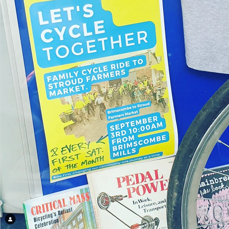JamesDBeecher's tweet photo. Looking forward to the next family-friendly cycle ride from Brimscombe Mills to #Stroud on Saturday Sept 3rd, meeting 10am - riding at 10.30am. #CriticalMass #BikeFirst https://t.co/unsIM37ISg