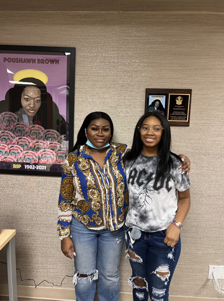 Christian Smalls (@shut_downamazon) on Twitter photo Today we opened The Poushawn Brown Amazon Labor Union Hallππ½ May she R.I.P. we wonβt forget her name <a href="/amazonlabor/">Amazon Labor Union IBT</a> #Hotlaborsummer π₯βπ½ Today we opened The Poushawn Brown Amazon Labor Union Hallππ½ May she R.I.P. we wonβt forget her name <a href="/amazonlabor/">Amazon Labor Union IBT</a> #Hotlaborsummer π₯βπ½