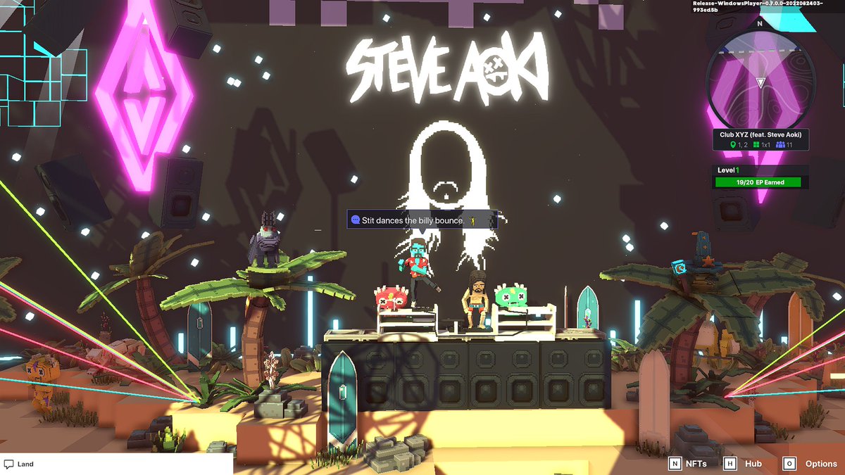DedeSchleimer's tweet photo. @TheSandboxGame @steveaoki I just participated in the #SandboxAlphaS3Giveaway for a chance to win 500 SAND! On stage with Steve Aoki, check out my screenshot below!
👇 https://t.co/MdQyfL1NY9