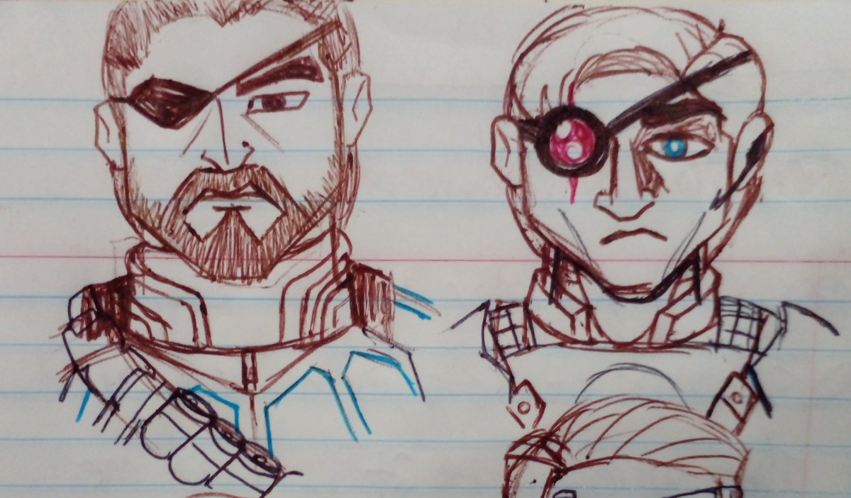 rod_269's tweet photo. ¿nunca les ha pasado que se ponen a garabatear un cuaderno &amp; terminan haciendo algo como ésto?

#Deathstroke #Deadshot #SladeWilson #FloydLawton #Arrow #CW #DC #ManuBennett #MichaelRowe #Marksman #Kevlar #Mercenary #Eyepatch #Parche #TheTerminator #Letal #MostWanted #Art #Arte https://t.co/Q45TxLEP6W