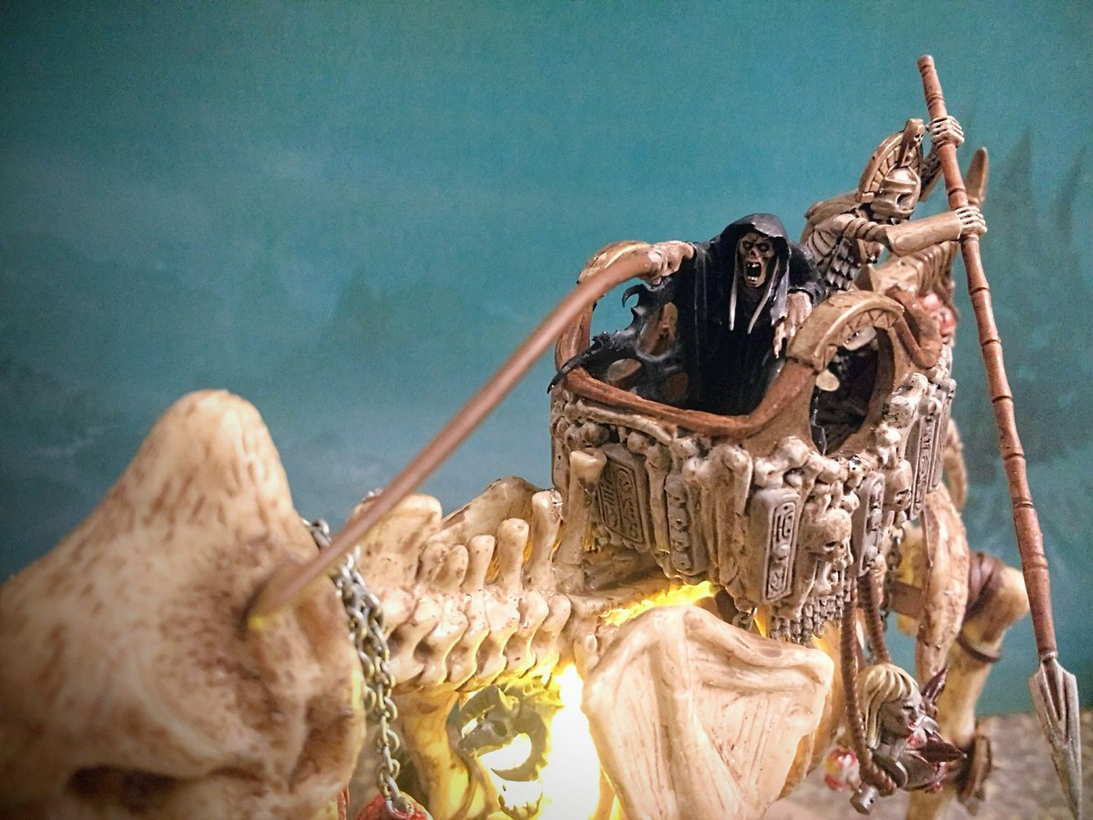 WH_Narratives's tweet photo. Part 1 of my @NOVAOpen #AgeofSigmar Grand Narrative hobby
Custom monster for a special Anvil of Apotheosis warscroll.
A beastie dug from Hunter's Folly in the Scarlands from #AnimosityIV @AnimosityCmpgns, by the Inquisition of Umberspire.
Powered by AmberboneTM. https://t.co/ypljRJw8LK