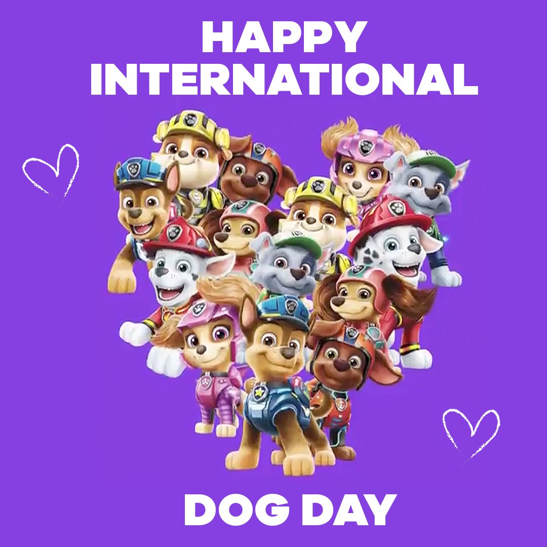 nickjruk's tweet photo. ♥️ Happy #InternationalDogDay from our pups to yours ♥️ https://t.co/F8K2IEw42q