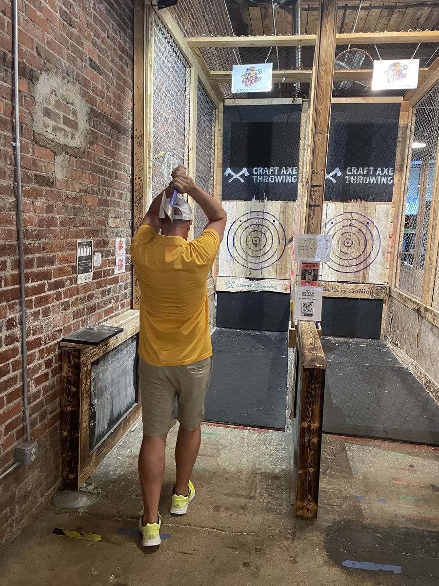 Great night networking at Craft Axe Throwing! Thank you to everyone who join us!