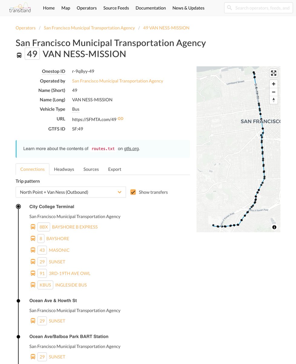 Transitland tweet media