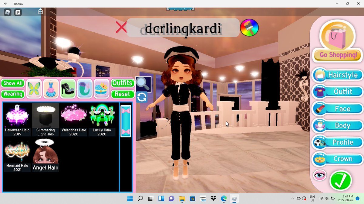 TRADING RH HALOS/ITEMS FOR FORTNITE GCS (USING MM FROM HERE ONLY) #rh #royalehigh #crosstrade #fortnite #royalehightrades #royalehightrading