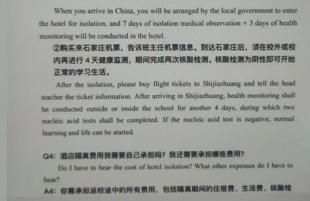takeusbacktoCHN's tweet photo. Some questions and answers regarding going back to China. 

#takeusbacktochina https://t.co/HXbpfQE1tK