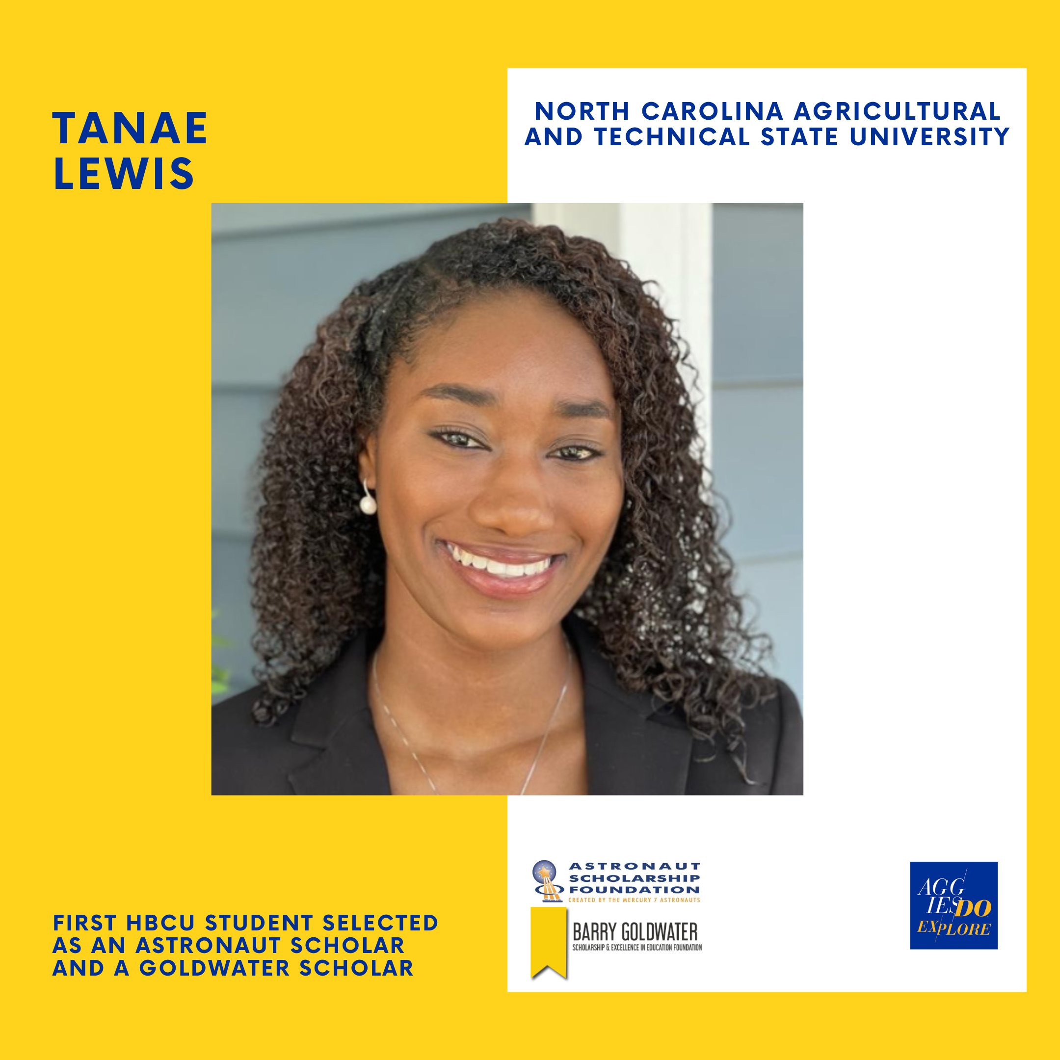 NCAT Extraordinary Opportunities on Twitter "Congratulations to Tanae