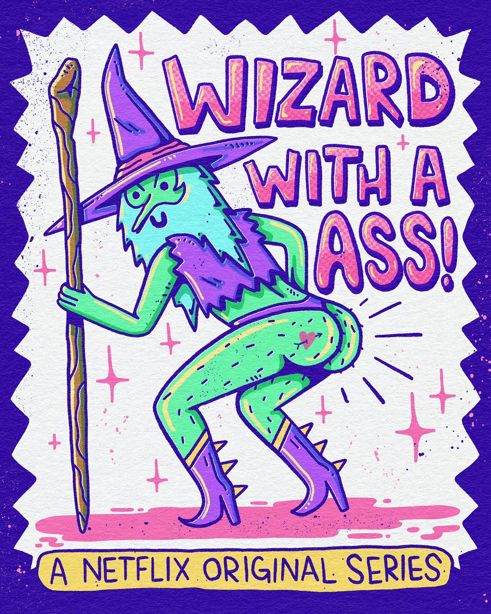 My <a href="/netflix/">Netflix</a> series releases today! 🧙‍♂️🍑