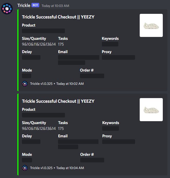 jvi555's tweet photo. the end of ys ☹️
ty @tricklebot @ProxyHeavenio 

peep first checkout time tho 👀 @AtomicOneClicks https://t.co/9okyDekeyJ
