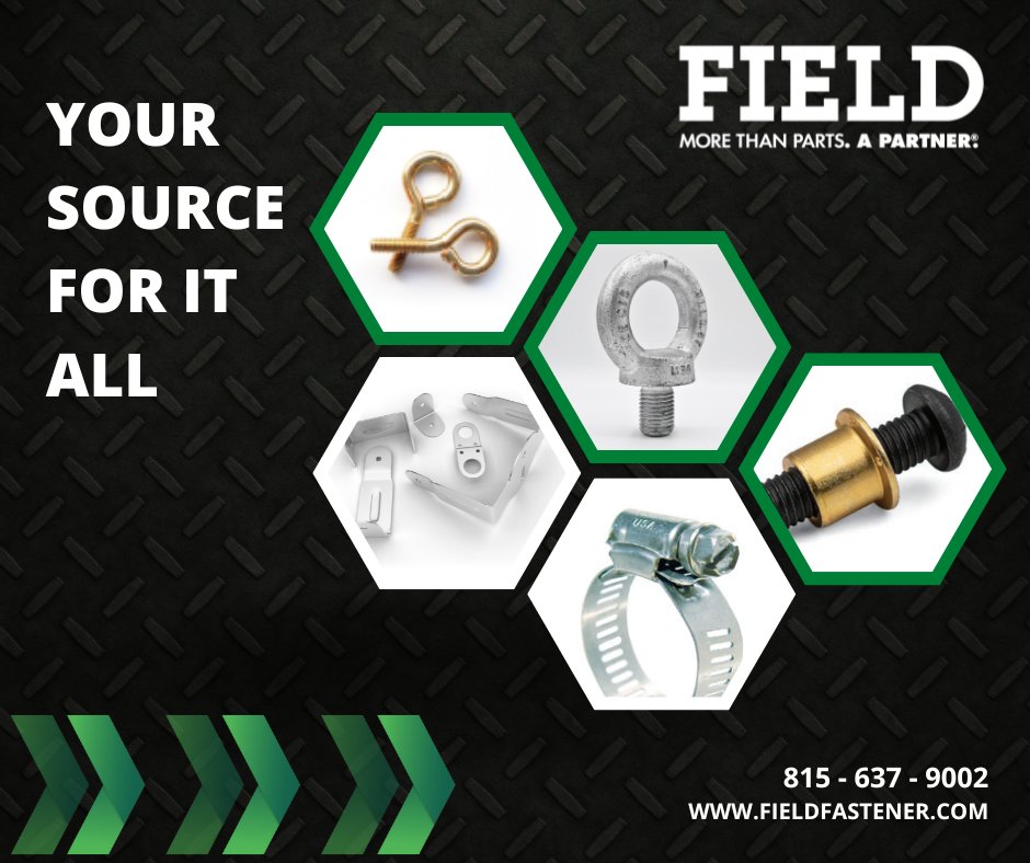 FieldFastener's tweet image. #FastenerFriday #FieldFastener #MoreThanParts