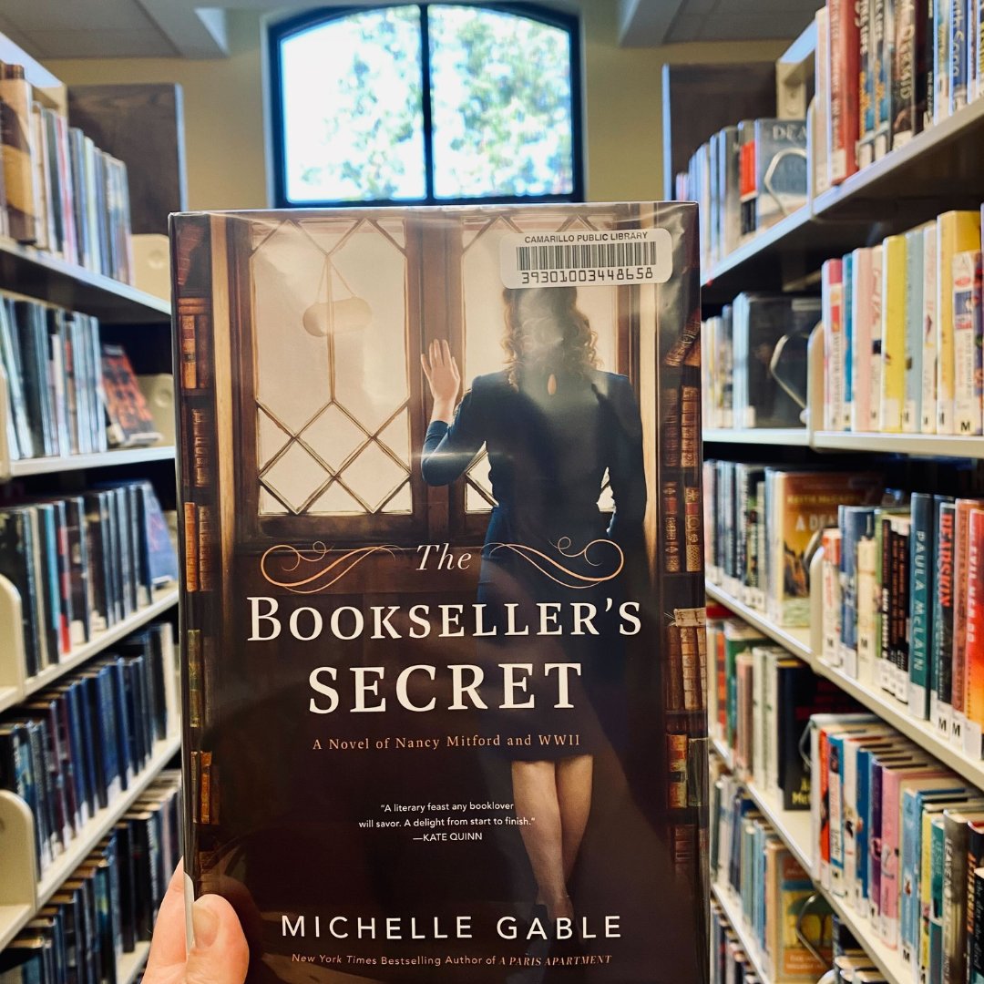 camarillolib's tweet photo. It is time for another Bookface Friday! The Bookseller's Secret by Michelle Gable.
#bookface #bookfacefriday #thebooksellerssecret #michellegable #camarillolibrary #camarillopubliclibrary https://t.co/KeMG0DCahE