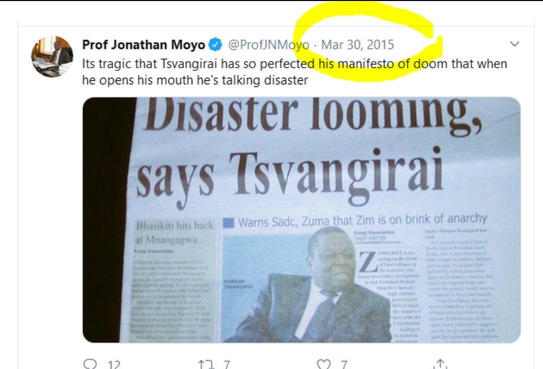 FidzaPhil's tweet photo. @ProfJNMoyo When all you dd in 22yrs was to turn journalist to politicians &amp; being an architect os repressive laws then finally loot ZIMDEF Funds- pple are right to count their gains under the colonial regimes. Demeaning &amp; dispising pple wth vile &amp; arrogance is worse &amp; makes pple count gains https://t.co/YM9P9bpY0X