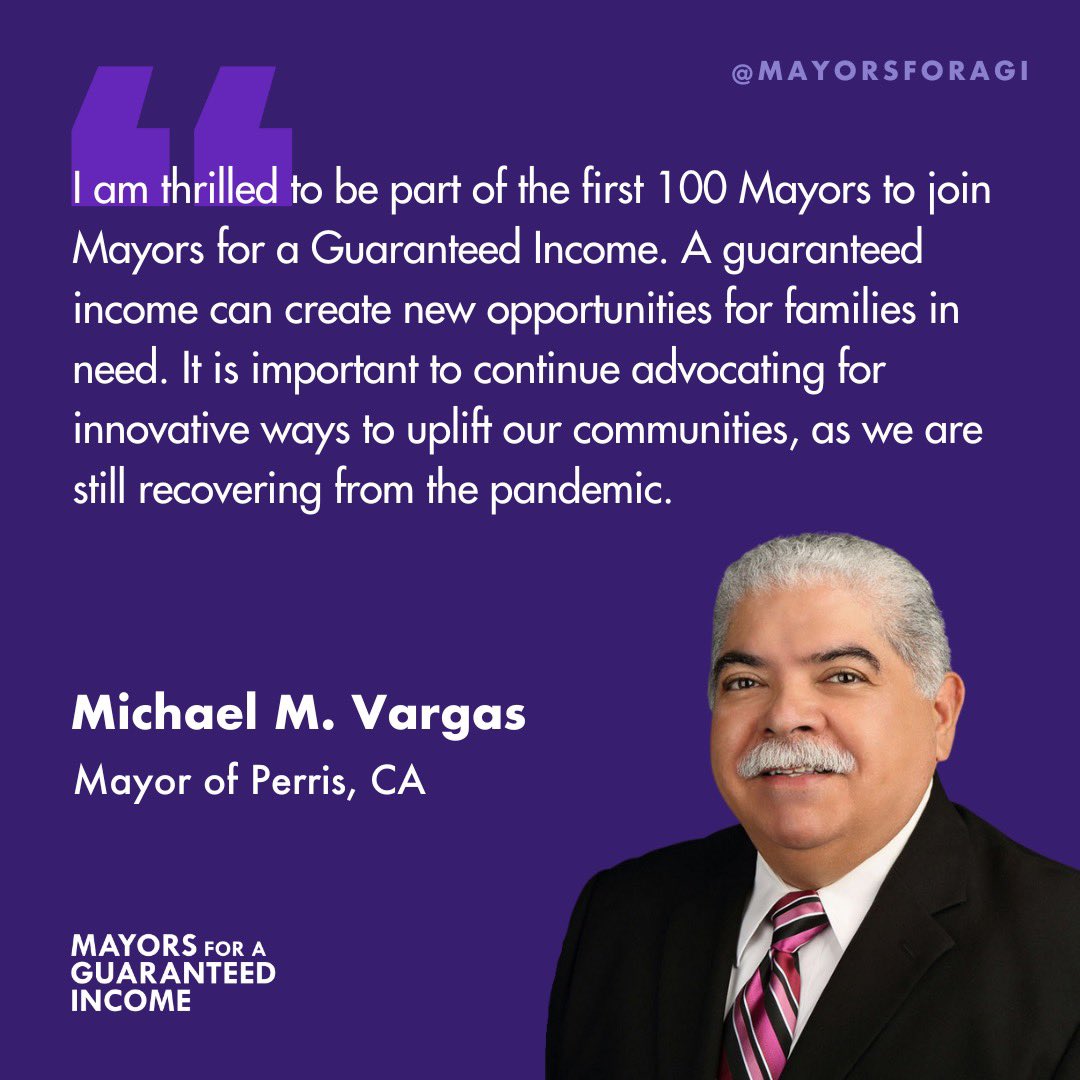 Mayors for a Guaranteed Income tweet media