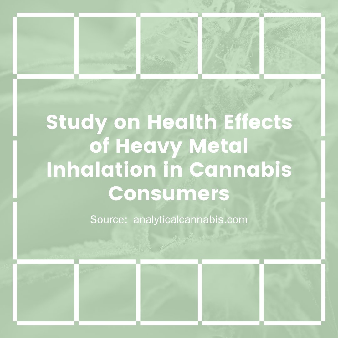 labs_true's tweet photo. This is the first known human health risk assessment to evaluate the large number of heavy metals that may be present in cannabis products. Learn more: https://t.co/CoRFtZXMO2

#truelabs #testing #productsafety https://t.co/4ypZFBSyYw