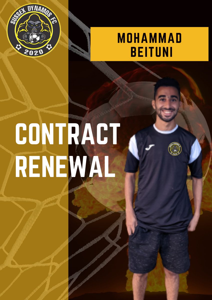 After negotiations player renewed his contract
