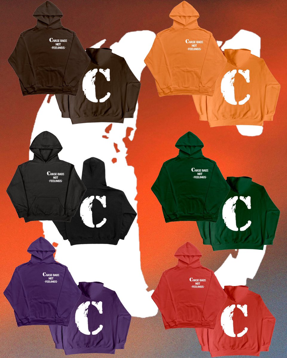 MoneybagTim_'s tweet photo. New @Chasingthatbag1 βChase Bags Not Feelingsβ Hoodies Out Nowπ°ππΎββοΈ
Order Yours Nowπ°ππΎββοΈπ₯
π°LINK IN BIOπ°ππΎββοΈ
π°
π°
π°
π°
π°
#shopchasingthatbagclothing #chasebagsnotfeelings #bagclub #bagclubmember #moneybagmindset #ctbcommunity #CTBWRLD #madebytheoverlooked https://t.co/OmPHatTzXQ