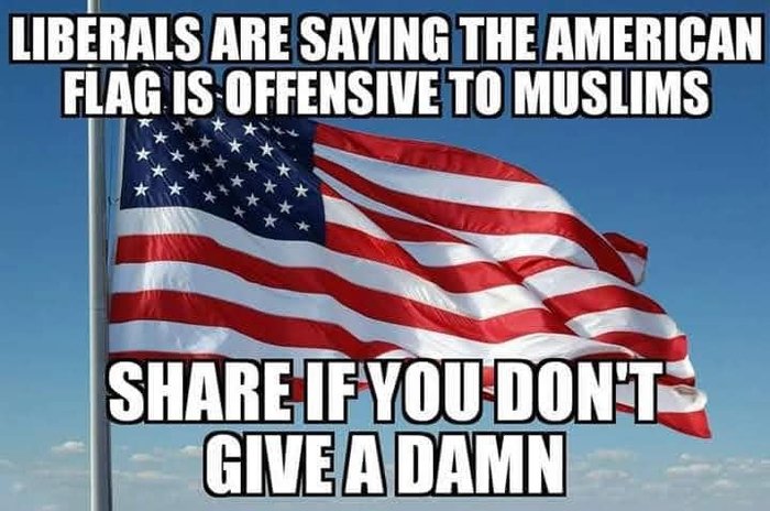 brixwe's tweet photo. Anyone who is offended can go back to where they came from!

Retweet if you love our flag!❤🇺🇸❤ https://t.co/MTkieaTMWB