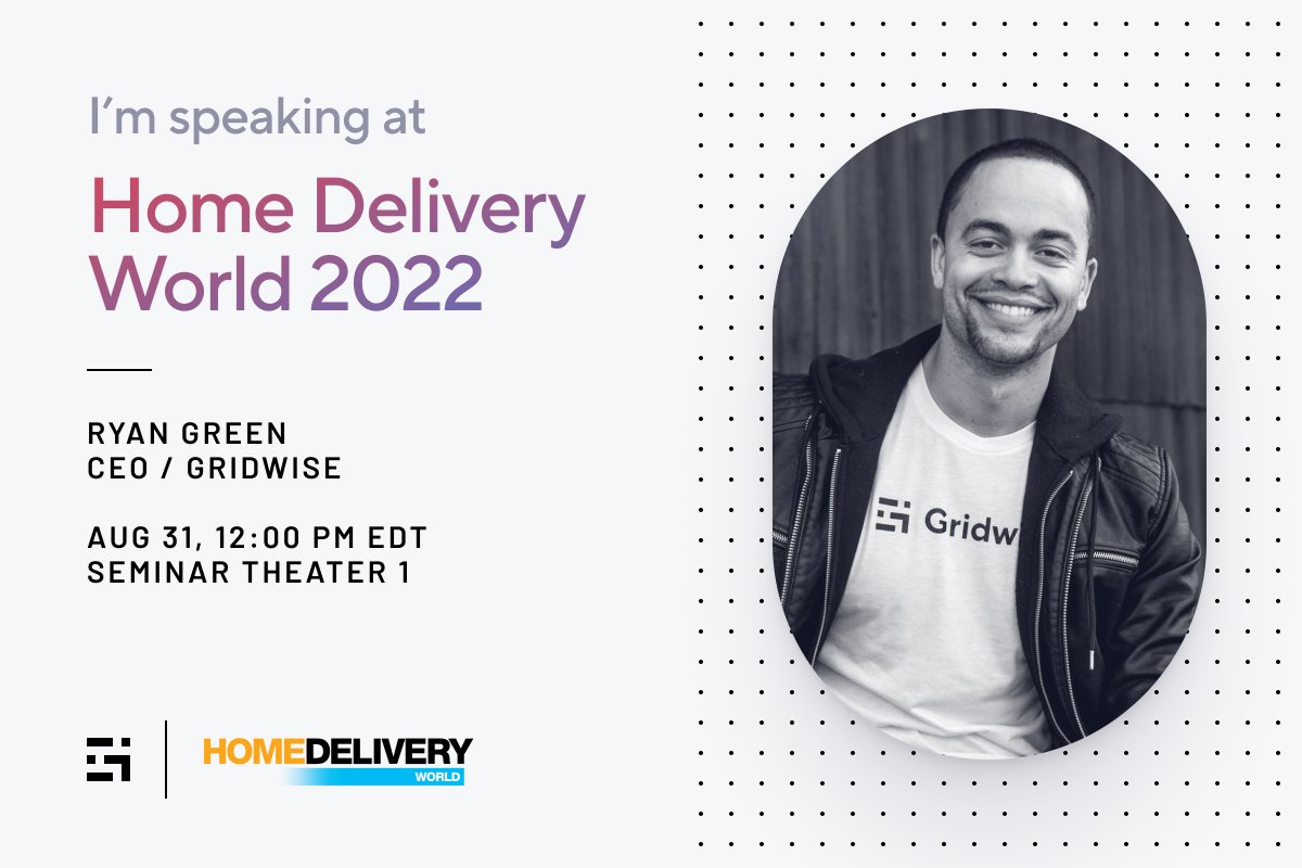 gridwise_io's tweet photo. #HomeDeliveryWorld attendees!
Gridwise CEO @ryanag24 will speak about improving gig driver loyalty, sharing insight into worker wage trends, and more. We hope to see you there!
Aug 31, 12 PM EDT
Seminar Theater 1
#gigwork #deliverydrivers #gigeconomy #gigmobility https://t.co/juV5aSuVyk