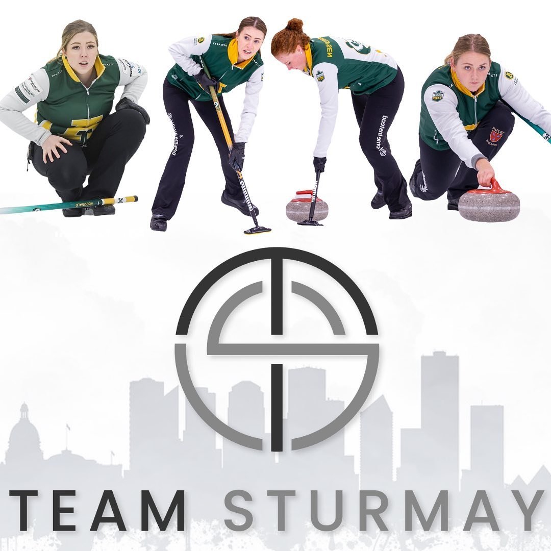 Back40distill's tweet photo. Wishing @team_ssturmay all the luck this season!! Check out their social media for a list of events this season where you can cheer them on, including tonight in Leduc!! 🥌

 #goteam #curling #albertacurling https://t.co/N66hg1Sc5Y
