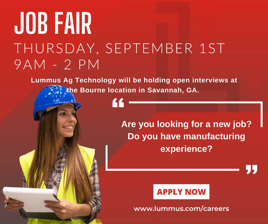 lummuscorp's tweet photo. Don't miss out on our 1st Annual Job Fair this Thursday, September 1st from 9 AM - 2 PM at 225 Bourne Blvd. Savannah, GA

For questions please contact Leonard. Caver@lummus.com https://t.co/IOgEI2Rjrw
