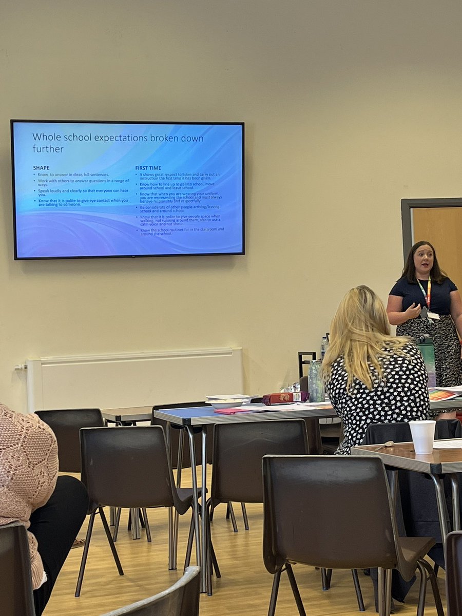 MrsVRooney's tweet photo. Great session with @rachel_culpan learning all about the #thrive approach this morning. Can’t wait to begin putting it into practice next week. It’s going to benefit our children and families so much. @Rise_MAT https://t.co/Zog9Ov8PxJ
