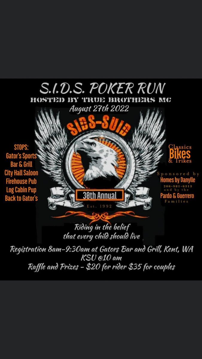 CVMA11_4's tweet photo. Come join us for a great event with our friends at True Brothers MC this Saturday! All are welcome! https://t.co/sVuZH3EziB