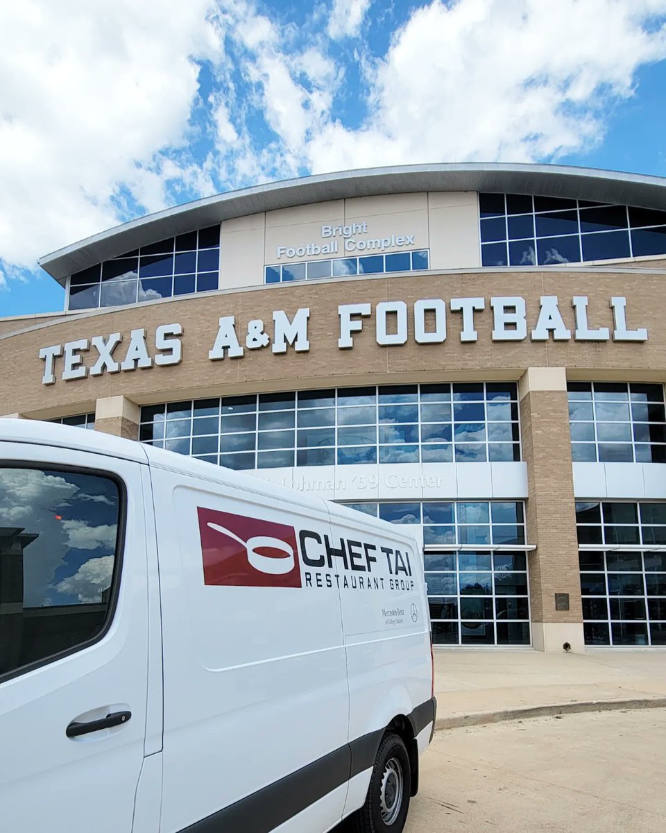 saucebycheftai's tweet photo. Going to be at new home for few of the coaches!   Be good and fight for every inches of that pantry kids! 
_
#cheftai #sauces #aggiefootball https://t.co/32jbGLSVwy