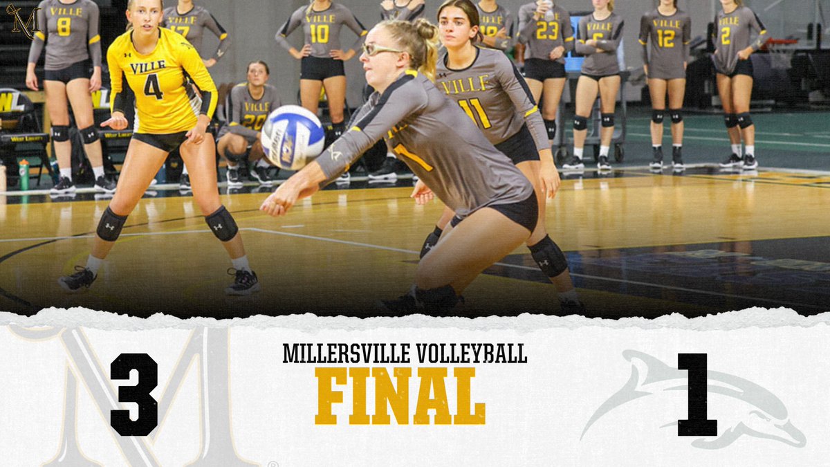 1-0.
'Ville totaled 14 aces and Rose Vail led the team with 13 kills.