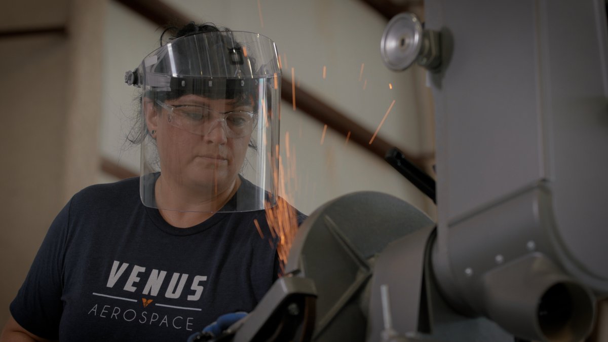 VenusAerospace's tweet photo. 🔥 Headed into the weekend ON FIRE just like our Test Operations Technicians 🔥Our Manufacturing, Propulsion and Test teams were insanely busy Hotfire Testing this week. We’ll be reviewing data and enjoying our #HomeForDinner time after #EngineeringTheFutureOfAviation all week 💥 https://t.co/O5RD4b54QV